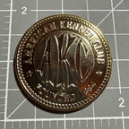 2" AKC Gold Coin