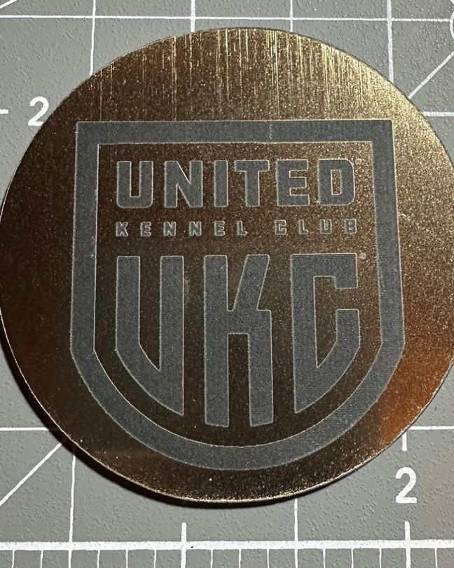 2.25" Custom Engraved Center